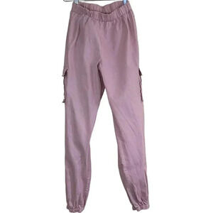 PrettyLittleThing Size 6 Cargo Trousers Pink Casual Comfort Barbie Beach